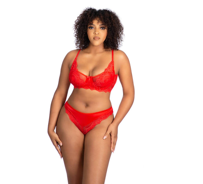 The Tiara Bra & Panty Set — coordinating lingerie